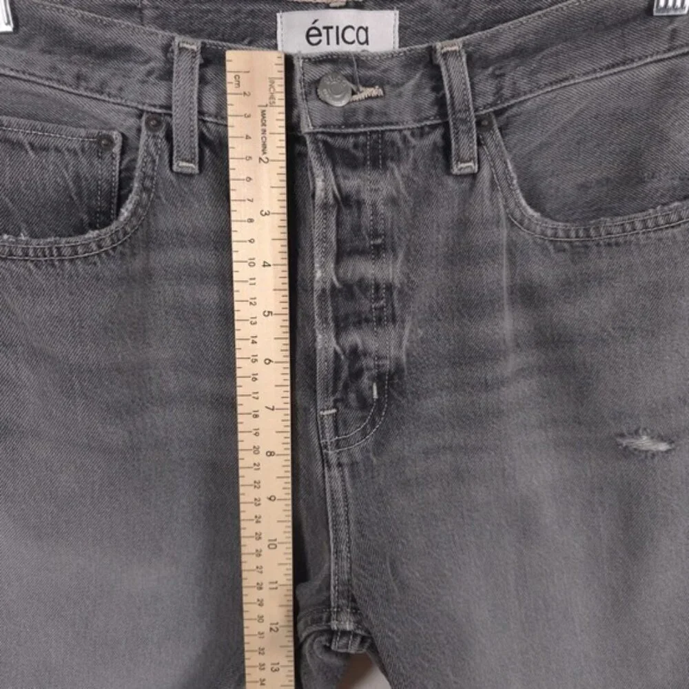 NWT‎ éTICA ORGANIC COTTON Blend Brandy Long Shorts QUARTZSITE EW179122 Size 28